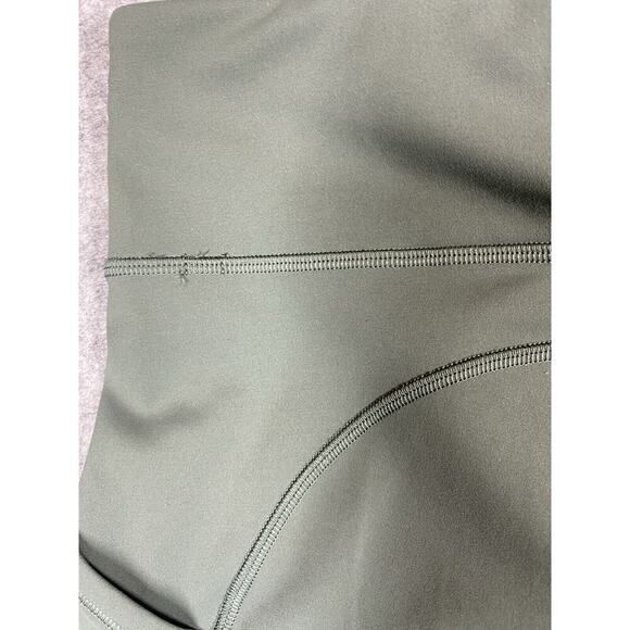 Lululemon Leggings Womens 4 Green Pockets Athleisure Workout Yoga - Picture 12 of 14